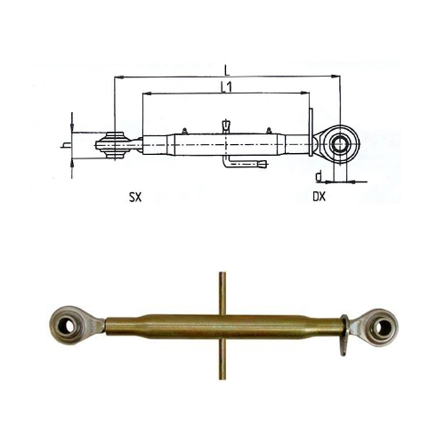 Ραντάρ αρότρου L=508mm d=25-25